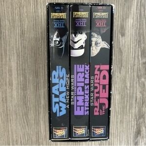 STAR WARS Trilogy vhs movie collection. Excellent condition.